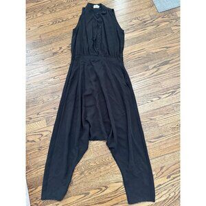 MIZO Clothing Black Harem Jumpsuit Romper Size 2